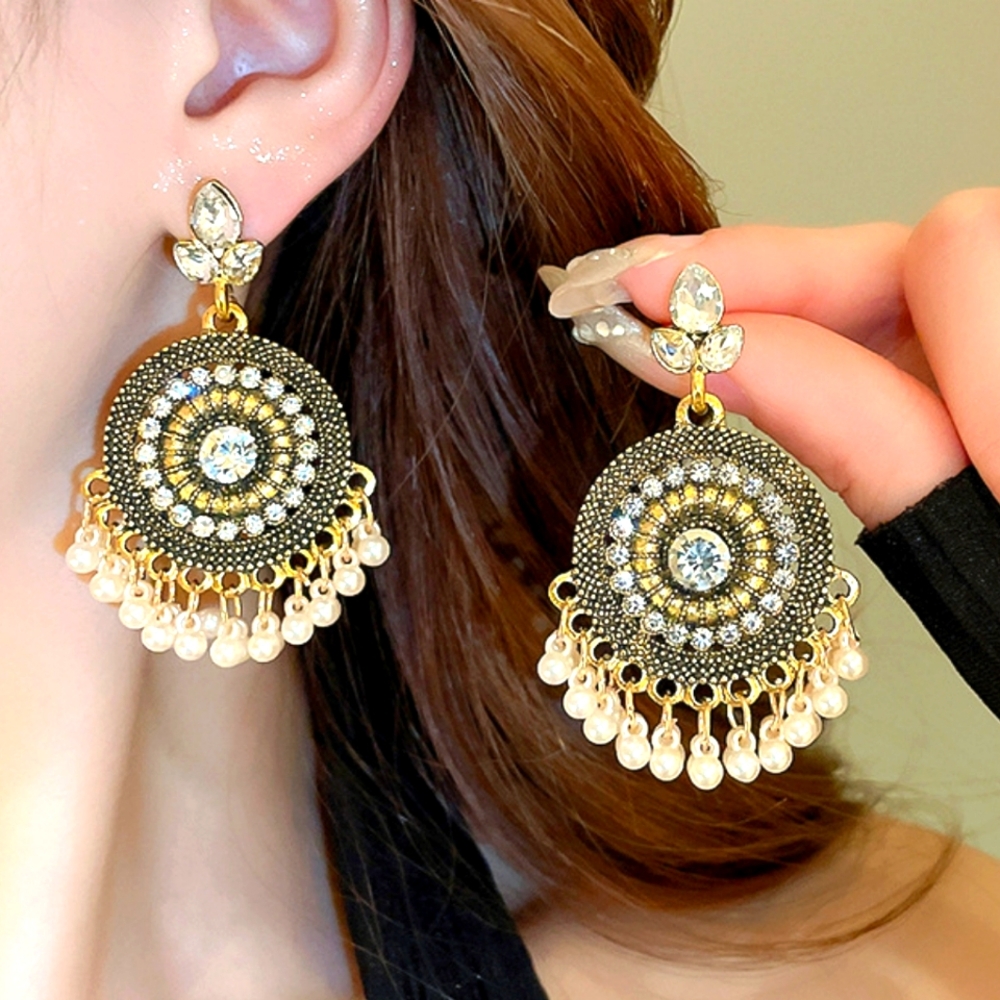 Dazzling Rhinestone Earrings